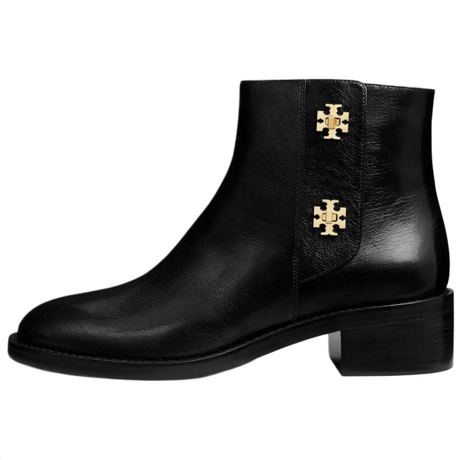 TORY BURCH TORY BURCH Leather Ankle Boots 3.5cm Women's Black