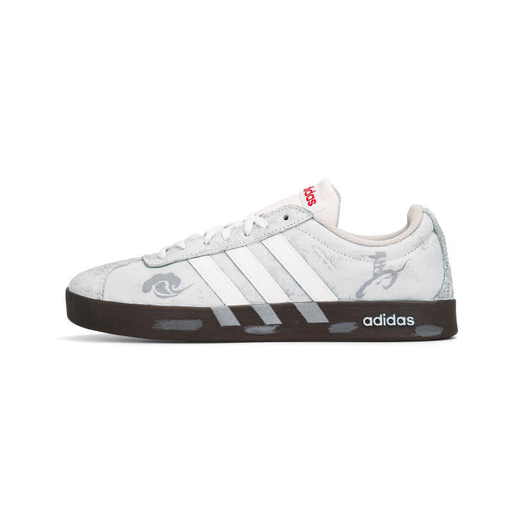 Adidas Adidas VL COURT 2.0 Lunar Post CNY Horse Year, Horse Stepping On Auspicious Clouds Coverage Low top Skateboard Shoes