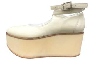 Tokyo Bopper Leather Minimalist Fashion Low top Casual Shoes Women's Ivory White
