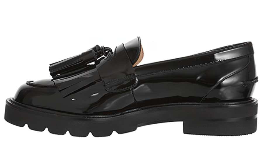 Stuart Weitzman Stuart Weitzman/SW Cow Leather Women's Casual Shoes Women's Black