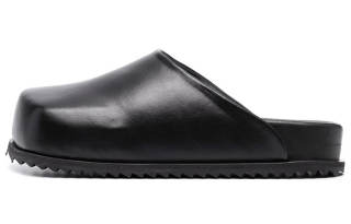 YUME YUME Chunky Square Toe Slip On Slides Women's