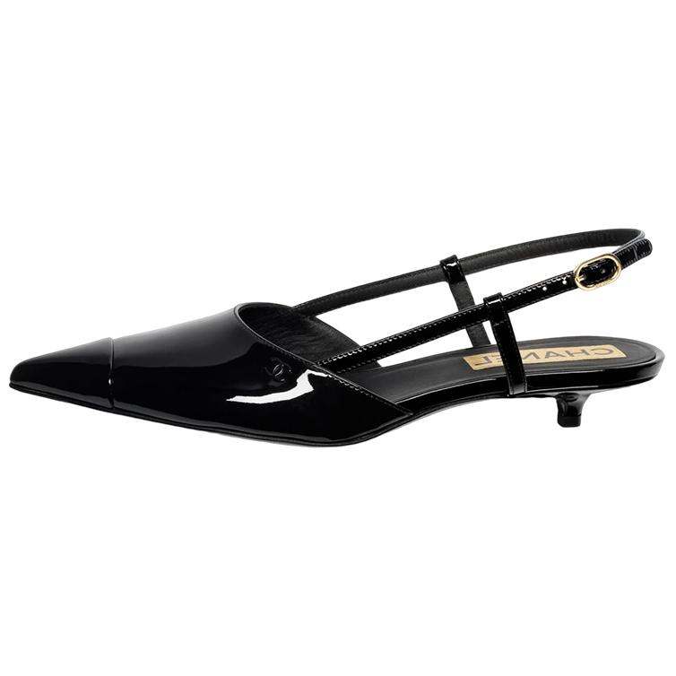 CHANEL Stylish Sandal Women's Black