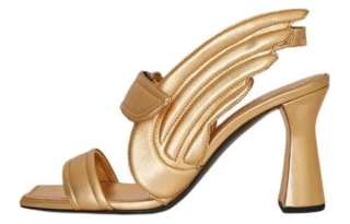 ETRO Pegaso Quilted Slingback Sandals