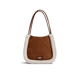 Semir Pu Shoulder Bag Regular Women's Coffee