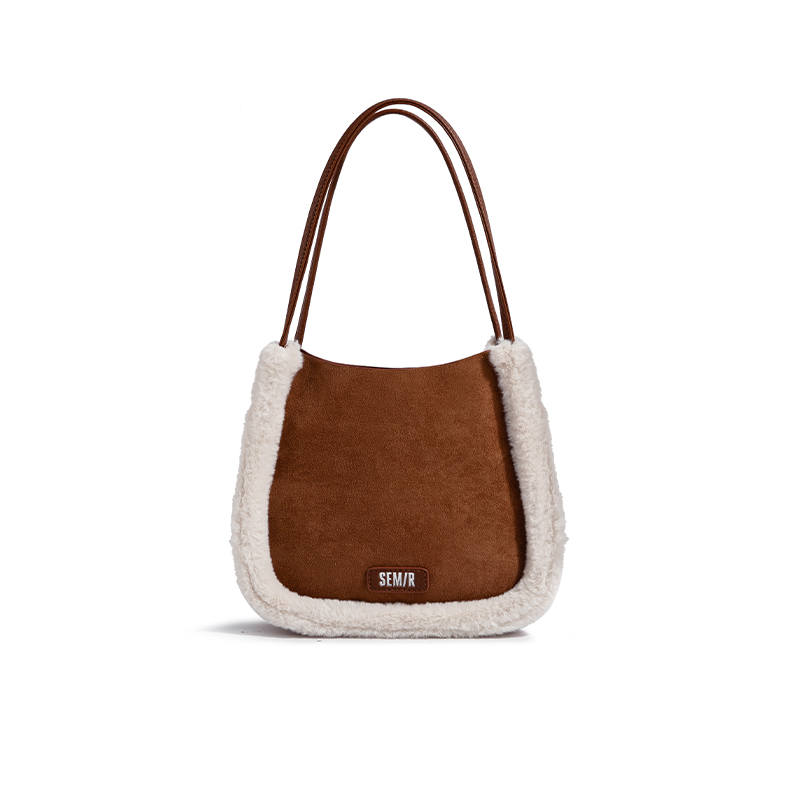 Semir Semir Pu Shoulder Bag Regular Women's Coffee