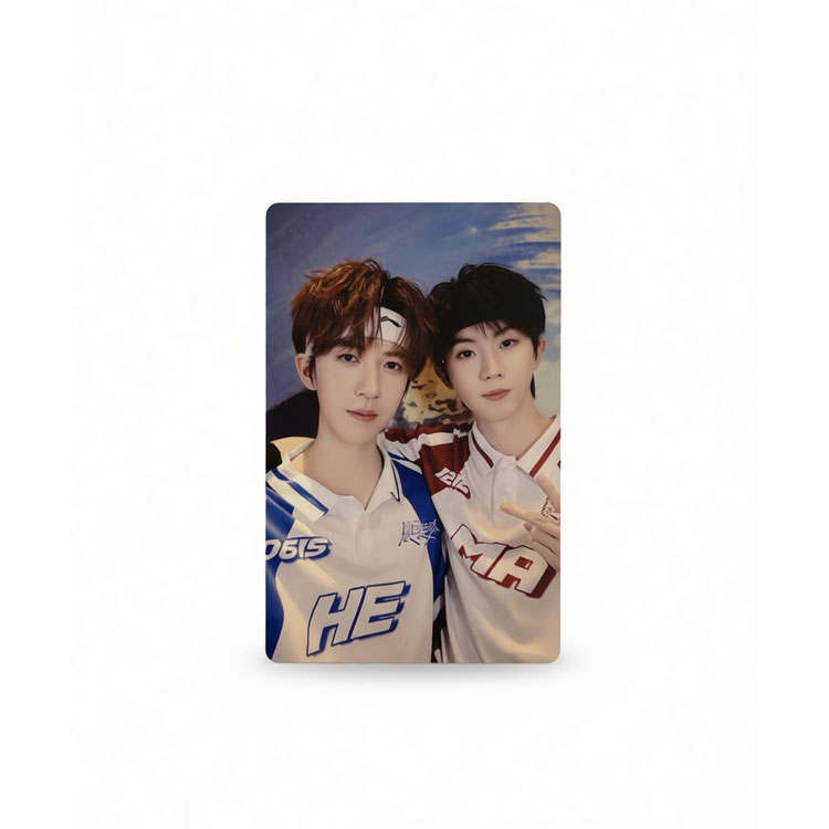 TF ENTERTAINMENT Time Youth Team, Ma Jiaqi, He Junlin TF Family Macau Sports Festival, Double Person Merchandise Card