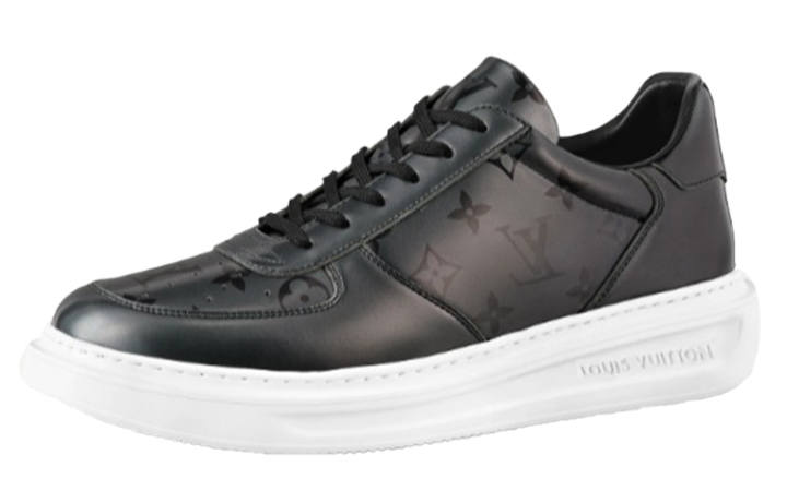 LOUIS VUITTON LOUIS VUITTON Beverly Hills Stylish Skateboarding Shoes Men's Black