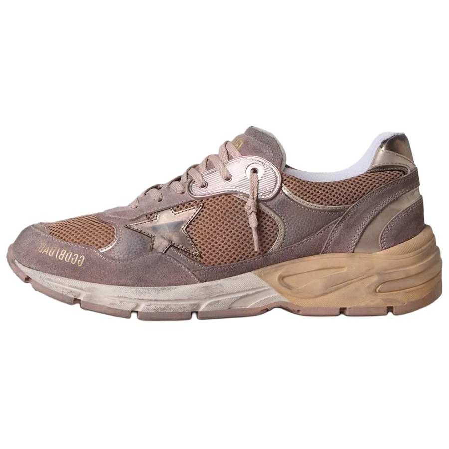 Golden Goose Dad Star Low top Casual Shoes Men's Purple