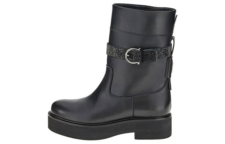 Ferragamo Ankle Boots Women's Black