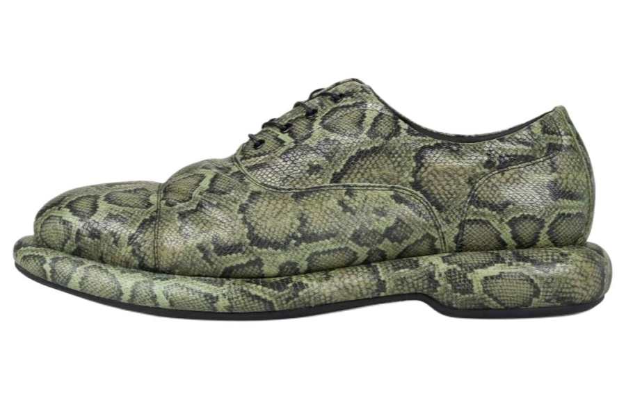 Martine Rose Clarks x Martine Rose Leather Casual Shoes Men's Green