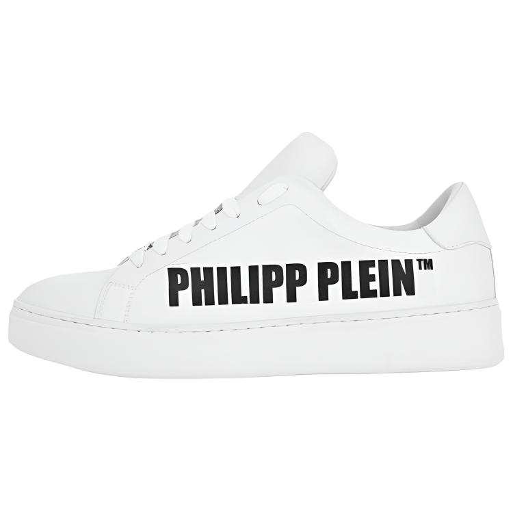 PHILIPP PLEIN Low top Skateboard Shoes Men's White