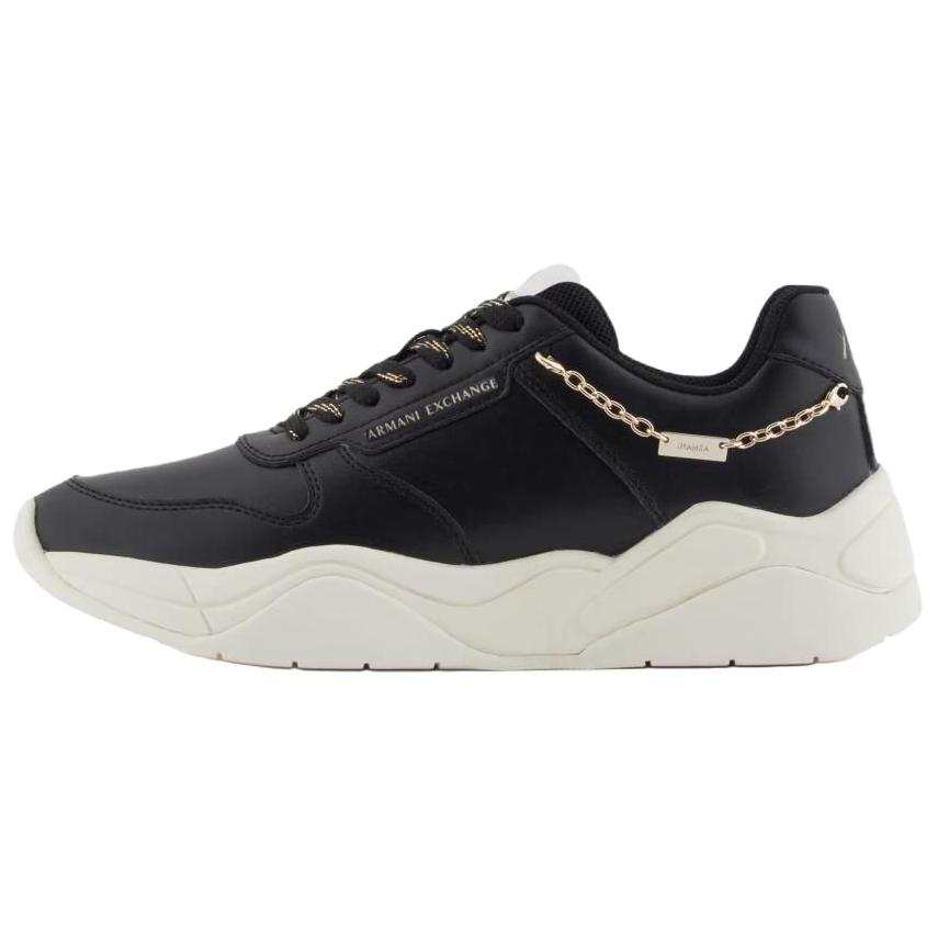 ARMANI EXCHANGE ARMANI EXCHANGEAE Low top Casual Shoes 4CM Women's Black