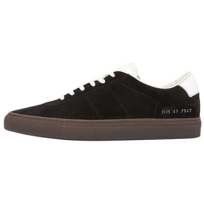 COMMON PROJECTS COMMON PROJECTS Leather Low top Skateboard Shoes Men's Black