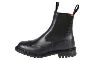 Tricker's Silvia Perforated Ankle Boots