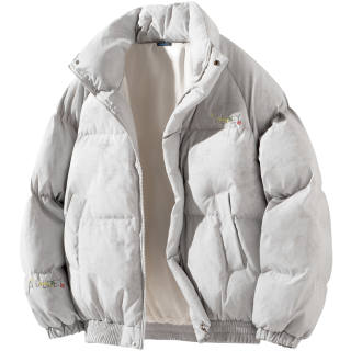 AULDEY Puffer Jackets Unisex Stand Collar Thickened Padded Puffer Jacket