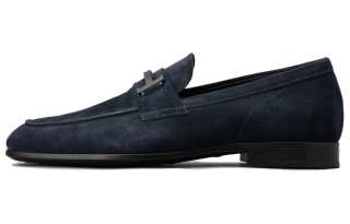 TOD'S Double T Suede Loafers