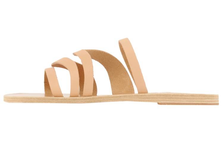ANCIENT GREEK SANDALS Slide Slippers Women's Beige