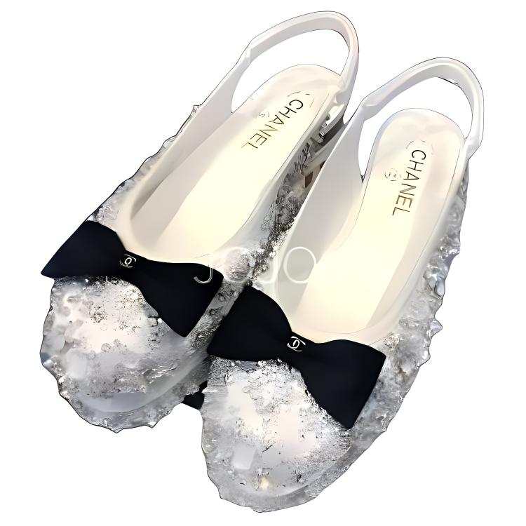 CHANEL Casual Shoes Women's White