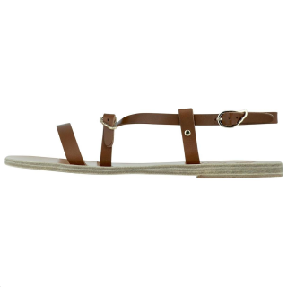 ANCIENT GREEK SANDALS Sofia Leather One Strap Sandals Women's Brown