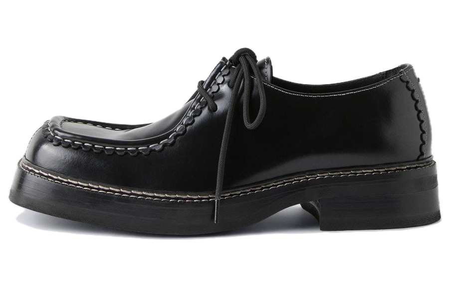 EYTYS Leather Casual Shoes Unisex Black