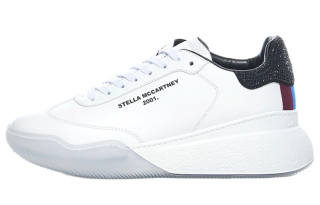 Stella McCartney Leather Casual Shoes Women's White