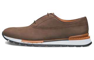 BERLUTI Fast Track Leather Low top Casual Shoes Men's Brown