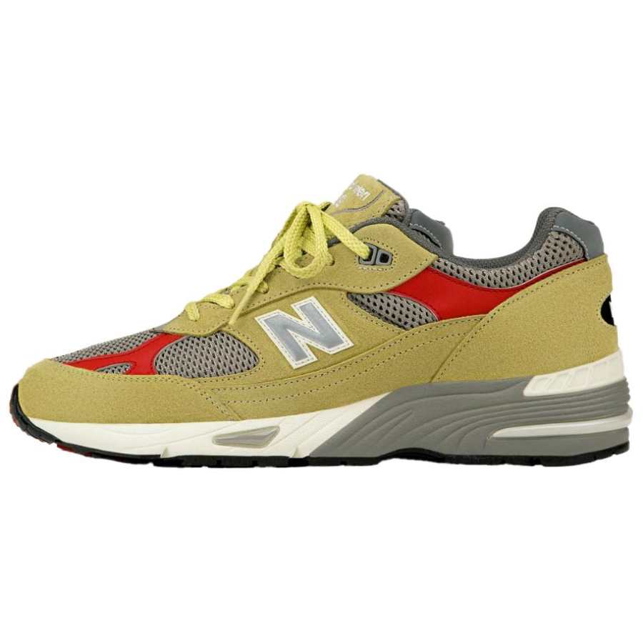 New Balance AIME LEON DORE x New Balance NB 991 Running Shoes Unisex Sand Yellow