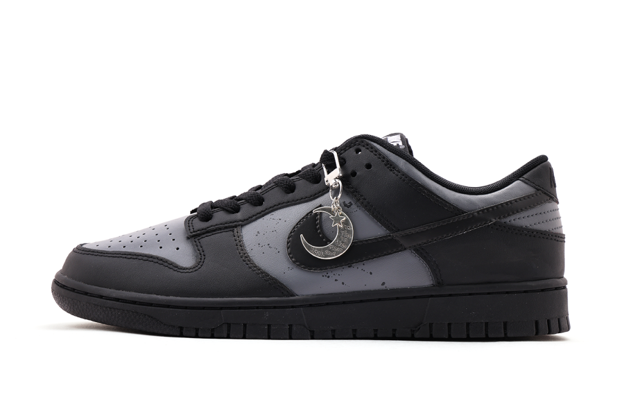 Nike Nike Dunk Leather Wrapping, Wear Resistant And Non Slip Low top Skateboard Shoes Unisex Black Gray