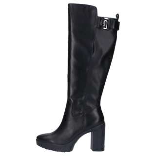 LIU·JO Leather Knee high Boots 8cm Women's Black
