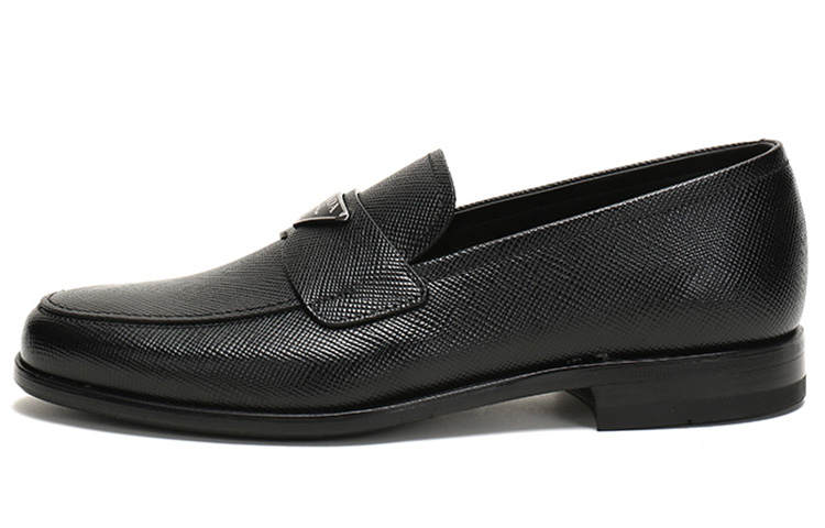 PRADA PRADA Loafers Men's Low Top Black