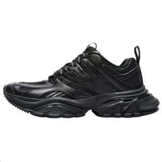 Vetements V2000 Canvas Low top Chunky Sneakers Unisex Black