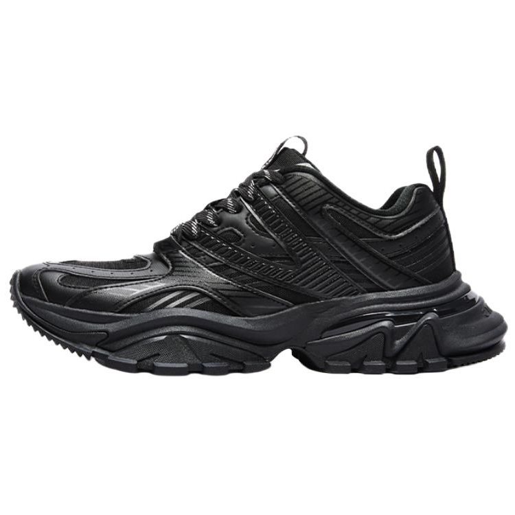 Vetements V2000 Canvas Low top Chunky Sneakers Unisex Black