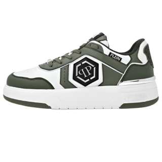 PHILIPP PLEIN Lo Top SK8R PLEIN Low top Skateboard Shoes Unisex Green