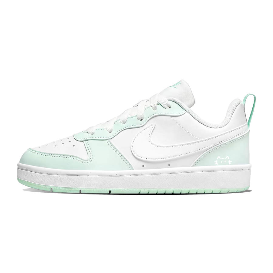 Nike Nike Court Borough Mint Butter Lightweight Slip Resistant Lightweight Anti Slip Low top Skateboard Shoes Women's Cyan