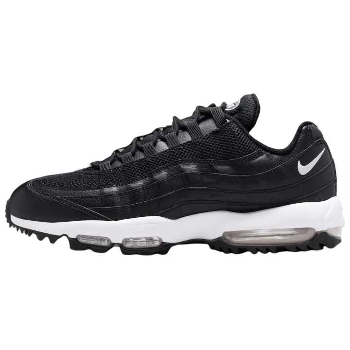 Nike Nike Air Max 95 Breathable Golf Shoes Men's Black White
