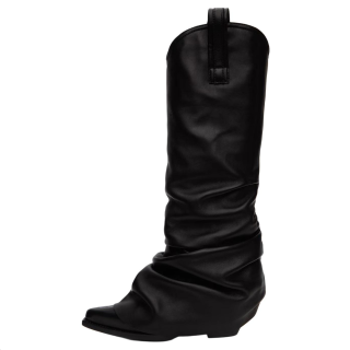 R13 Leather Knee high Boots Women's Black