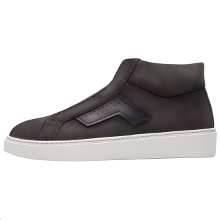 Magnanni Phoeni Suede Mid top Skateboard Shoes Men's Gray
