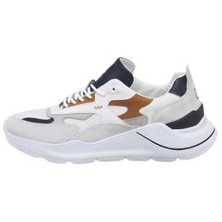 D.A.T.E. D.A.T.E Leather Low top Casual Shoes Men's White