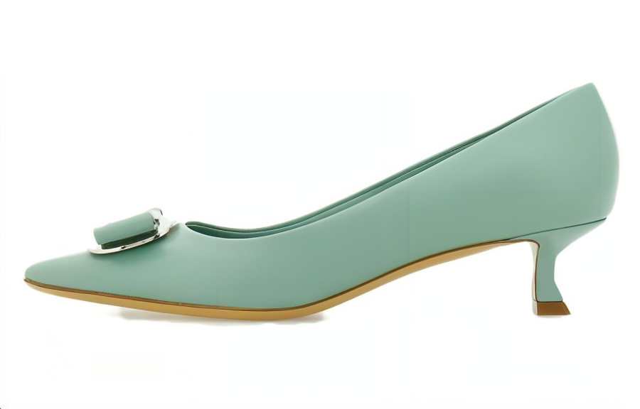 Ferragamo FERRAGAMO New Vara 40mm Leather Pumps