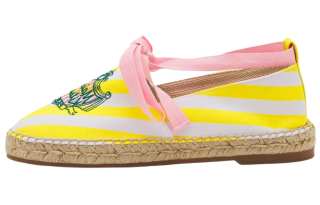Maison Kitsune Espadrilles Women's Lemon Stripes