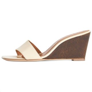 Staud Slide Slippers 7.5cm Women's White