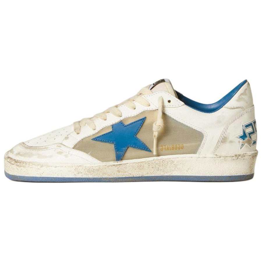 Golden Goose Ball Star Lab Low top Skateboard Shoes Men's White
