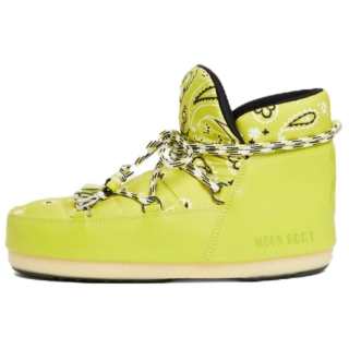 Alanui X Moon Boot Bandana-print Snow Boots