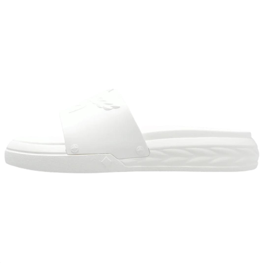 MCM MCM Slide Slippers Women's White
