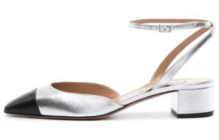 AQUAZZURA French Flirt 35mm Leather Pumps