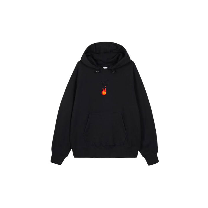 Nike Nike Sweatshirts Men's Black Hooded Moderate