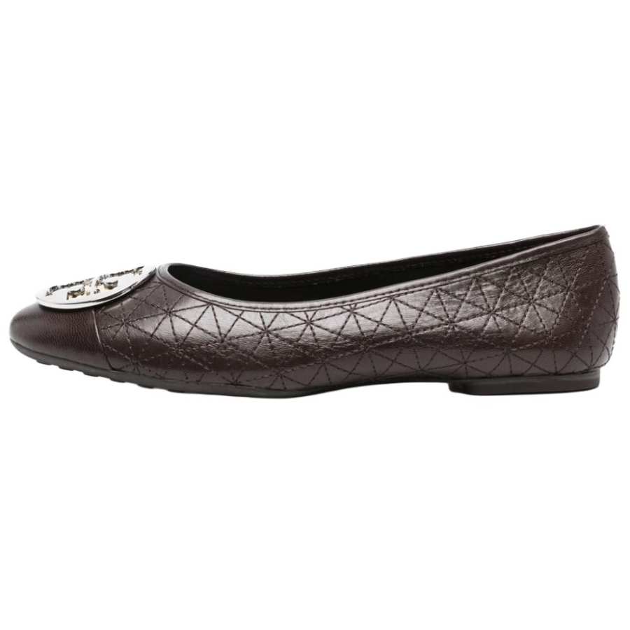 TORY BURCH TORY BURCH Claire Leather Casual Shoes Women's Dark Cocoa