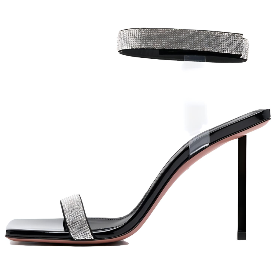 AMINA MUADDI Rih 95mm Crystal embellished Sandals Women's