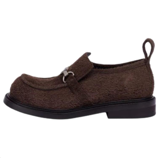 MOSCHINO Loafers 4cm Men's Brown