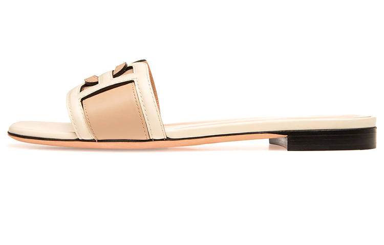 BALLY BALLY Slide Slippers Women's Bone White